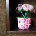 Цветок глоксинии из бисера своими руками Глоксиния цветок схема плетения из бисера